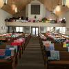LWML Sunday blessing of the Quilts.